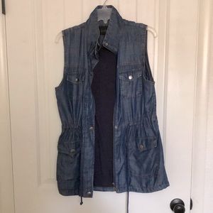 Blu Pepper denim vest